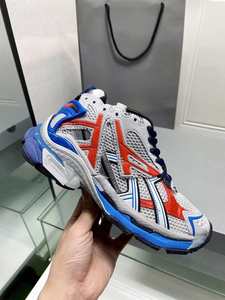 Top-tier Designer Men's Sports Shoes - Luxurious Retro Casual <b>Running</b> Shoes with Breathable Thick Soles <b>for</b> Walking. - Product Image 4