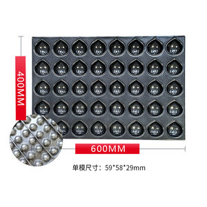 Molde para hornear comercial Horno Hornear Muffin Cake Pan 40 Cavidad Antiadherente en forma de castaña Utensilios para hornear - Product Image 2