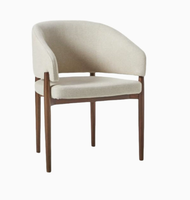 Chaises de salle à manger en métal nordique écologiques en velours capitonné de haute qualité pour balcon, hôtel, restaurant - Design moderne minimaliste rétro