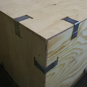 Clipe de caixa de transporte rápido, clipes de metal reutilizáveis, clipes de fixação para caixas de madeira compensada