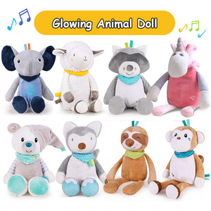 Lámpara de cielo estrellado con música ligera y relajante, muñeco de peluche para bebé, juguete para dormir para niños - Product Image 6