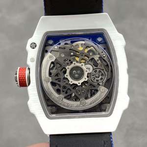 Reloj Deportivo Skeleton de Alta Calidad, Diseño Ultrafino, Reloj Mecánico Automático para Hombre, Caja Ligera de Fibra de Carbono - Product Image 4