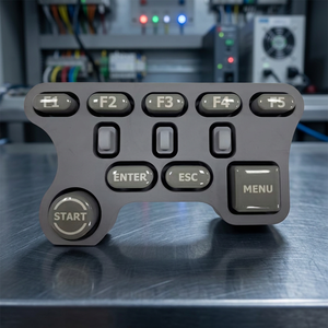 Gaming Control <b>Panel</b> Switch Plates Kit Epoxy Dripping Rubber Keypad Electronic Devices GR607 TW <b>Key</b> Features - Product Image 3