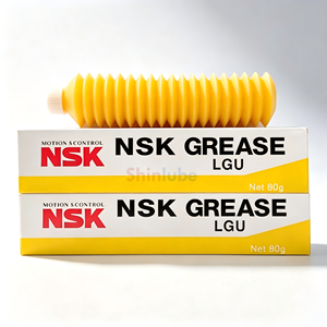 Grasa genuina NSK LGU 80g en tubo azul, lubricante de baja polvo para guías lineales en salas limpias, grasa amarilla base NLGI 2 SAE - Product Image 5