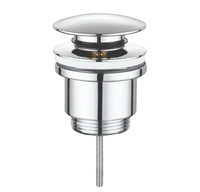 Kit siphon bouteille réglable en hauteur en laiton chromé pour lavabo mural et rénovation de salle de bain d'hôtel
