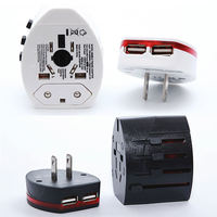 Prise électrique Chargeur Usb Adaptateur de voyage Multi Plug 100-240V Adaptateur 3 voies Multi Plug Adaptateur Prise Universel Voyage