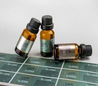 Autocollant personnalisé en vinyle imperméable pour étiquettes cosmétiques en gros, idéal pour l'emballage de contenants d'huile capillaire, de sérum et de crème