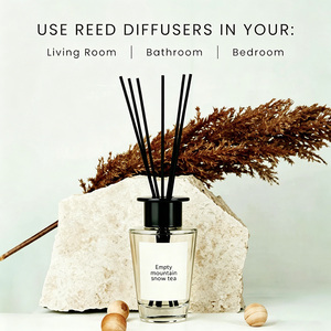 Diffuseur de parfum d'ambiance de luxe 2026 en forme de roseau, pour décoration intérieure et cadeau de pendaison de crémaillère, diffusion lente - Product Image 5