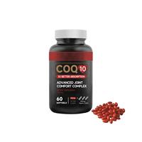 Coenzyme Q10 en gélules molles, 60 unités – Formule douce pour la santé des articulations, l'amélioration de l'énergie et le soutien diététique quotidien pour adultes