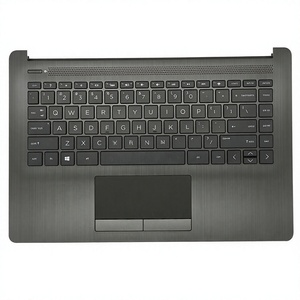 สำหรับ HP Pavilion 14-CM 14-CK สภาพใหม่เอี่ยม ที่วางมือแบบมีไฟพื้นหลังสีเทา พร้อมคีย์บอร์ดและทัชแพด รุ่น L23242-001 - Product Image 1