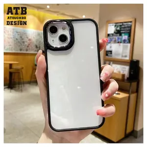 Ins Style Anti-Shock Metal Mirror Phone Case Fashion Phone Case For iPhone