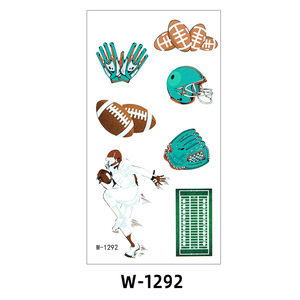 <span class=keywords><strong>Tatouage</strong></span> temporaire personnalisé à transfert d'eau, motif drapeau de <span class=keywords><strong>rugby</strong></span>, thème Halloween, dessin animé, pour jeux de fête, vente en gros - Product Image 5
