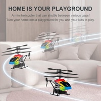 Samtoy 3.5 canaux, mini hélicoptère télécommandé en alliage simulé, hélicoptère télécommandé avec gyroscope