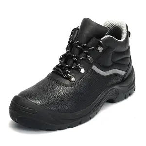 Chaussure de sécurité pour le travail, 1 paire de chaussures de sécurité de bonne qualité, noires, imperméables, bout en acier, fabricants