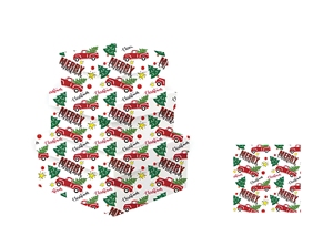 Caja de Almacenamiento de Papel Rígida Ecológica para Regalos, Impresión Offset, 3 Tamaños, Diseño Personalizado con Logotipo para Navidad - Product Image 4