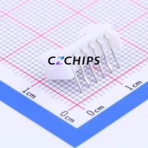 S6B-PH-K-S(LF)(SN) Wire-to-Board Pin Header Bent Lead Through Hole,P=2mm Connector 1x6P 2mm Right Angle Insert PH - Product Image 1