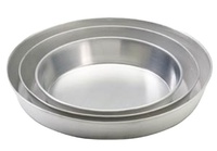Plaque à pizza conique en aluminium à fond profond, idéale pour la cuisson en restaurant, boulangerie ou au four domestique – Meilleure vente
