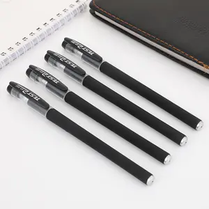 Wholesale 0.5mm Frosted Carbon Neutral Ballpoint Pen Business Signature Office Student Test Pen