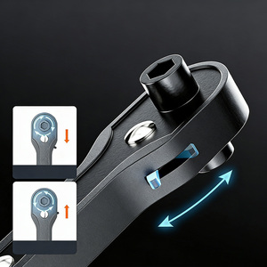 Clé à cliquet noire 2-en-1 pour mandrin de perceuse 12,7 mm et 17,5 mm - Product Image 2