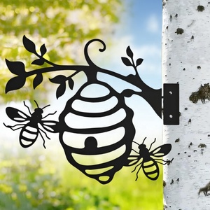 Ornements de jardin de Noël, Figurines de jardin : Caterpillar Girl, Loup, Danseur moderne, Nain, Pingouin, Articles en fer forgé, Aigle, Phoque - Product Image 2