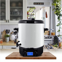 Autocuiseur Électrique Multifonctionnel en Acier Inoxydable 27L 1800W pour la Mise en Conserve de Fruits et de Confitures