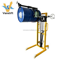 Lève-fût manuel 450 kg 1,5 m, verseur d'huile économique, machine à verser les liquides, équipement de rotation de fûts, support de conteneur métallique