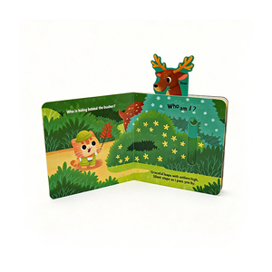 หนังสือเสียงแบบอินเทอร์แอคทีฟ Forest Push Pull Slide ของเล่นเสริมพัฒนาการ<span class=keywords><strong>ภาษา</strong></span>อังกฤษสำหรับเด็กเล็ก ทำจากพลาสติก - Product Image 2