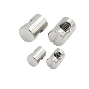 مسامير صمولة M4 M5 M6 مسامير صمولة من الفولاذ المقاوم للصدأ دبوس أسطواني وتد خيط متقاطع ثقب مطرقة مدمجة لأجهزة الأثاث - Product Image 4