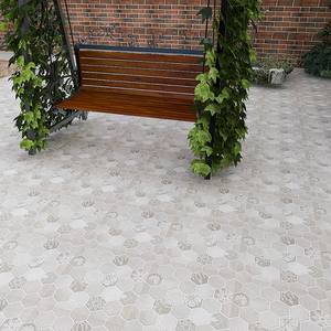 Meilleur prix Carreaux de sol en céramique Carreaux de sol en porcelaine rustique Antidérapant Design de carreaux de sol <span class=keywords><strong>Scrabble</strong></span> 300x300 pour salon et cuisine - Product Image 4