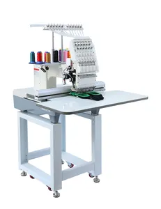 Commercial industrial automatic 15 needles single head computer hat tshirt cap Computer Embroidery Machine