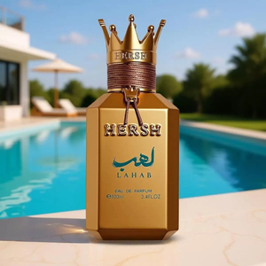 น้ำหอม HERSH Lahab Eau De Parfum 100 มล. กลิ่นหอมหรูหราสไตล์อาหรับตะวันออก ติดทนนาน น้ำหอมสำหรับผู้ชายและผู้หญิง - Product Image 3