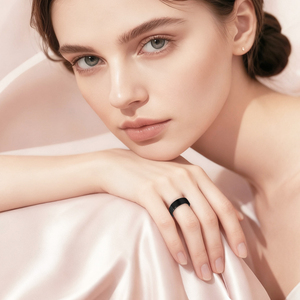 Ceramic NFC Smart <strong>Ring</strong> Fitness Tracker <strong>Heart</strong> Rate Blood Oxygen Sleep Health Monitor App Control Alarm <strong>Clock</strong> Sport Distance Step - Product Image 1