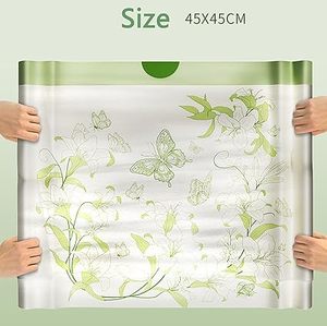 Huamaohengchun Drawstring Tear-Free Separated Plastic Can Liner for Bathroom Office Home Bedroom <b>Small</b> Garbage <b>Basket</b> Bags - Product Image 3