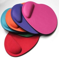 Repose-poignet pour souris DATA FROG Comfort EVA avec surface en tissu doux, accessoires de bureau mignons pour un jeu informatique pratique
