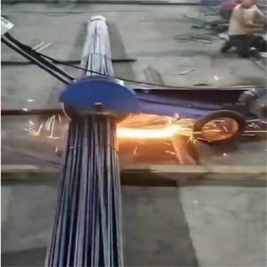 Mobile Rebar Cutting Machine 550A Electric Rebar Sawing Machine For Project Use High Productivity - Product Image 1