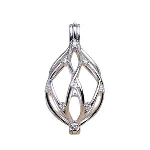 อุปกรณ์ตกแต่งเครื่องประดับเงินแท้ S925 สำหรับลูกปัดแบบไม่เจาะรู 12-15 ช่อง แบบ DIY หัวหยดน้ำ 5835 สำหรับงานประดิษฐ์เครื่องประดับแฟชั่น - Product Image 5