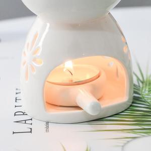 Brûleurs de bougie en céramique de <span class=keywords><strong>brûleur</strong></span> de fonte de cire en gros bon marché pour l'huile essentielle - Product Image 4