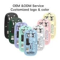 Souris optique sans fil 2,4 GHz personnalisable en usine, trois DPI réglables, interface USB, rétroéclairage RGB, design ergonomique, en stock