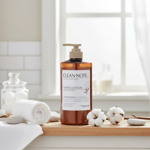 Traitement parfumé coréen Kerasys Clean Note White Cotton 800ml, soin hydratant et adoucissant pour cuir chevelu sensible, fabriqué en Corée - Product Image 3