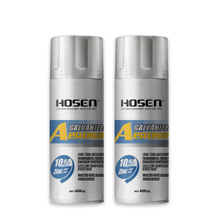 HOSEN Aérosol de revêtement au zinc 10 % – Spray protecteur pour surfaces architecturales, séchage rapide et excellente adhérence - Product Image 1