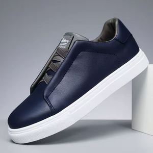 Chaussures de style décontracté en cuir véritable de haute qualité 2024, baskets tendance, chaussures de skate pour hommes - Product Image 3