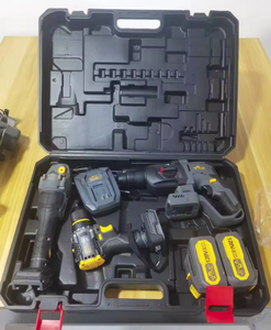Kits d'outils sans fil professionnels 20V, perceuse sans fil, ensemble d'outils électriques, kit d'outils de perçage - Product Image 1