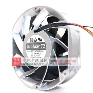ซันโย 9GV5748P504 120x120x25 มม. 48V 2A พัดลมระบายความร้อนเซิร์ฟเวอร์ ลูกปืนสองลูก ผลิตในญี่ปุ่น - Product Image 2