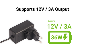 เครื่องชาร์จอะแดปเตอร์ไฟ DC12 36W DC ใช้งานร่วมกับฮาร์ดแวร์คอมพิวเตอร์บอร์ดเดี่ยวแบบฝังตัว Radxa SBC - Product Image 4