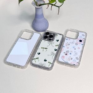 เคสโทรศัพท์ใส TPU แบบ 2D สำหรับพิมพ์ลายแบบระเหิด ขอบเพชรหรูหรา สำหรับ <span class=keywords><strong>OPPO</strong></span> Realme 14 5G 13 Pro 5G และ <span class=keywords><strong>OPPO</strong></span> A5 5G A54 - Product Image 6