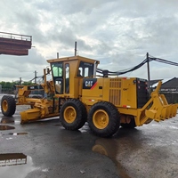 Niveleuse à moteur Cat 140k Peinture originale utilisée Caterpillar 160h Niveleuse à moteur 16G 140K 120K 14G 140H de haute qualité en stock