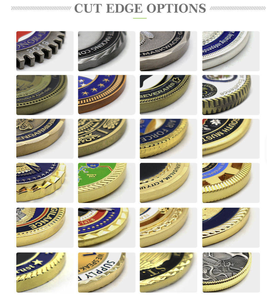 عملات تذكارية معدنية مخصصة ثلاثية الأبعاد بشعار محفور مطلية بالفضة العتيقة بأشكال متنوعة هدايا تذكارية - Product Image 6