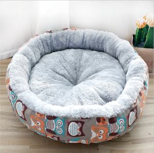 Cama para mascotas de las mejores ventas, alfombra redonda cómoda de lujo cálida y lavable - Product Image 2