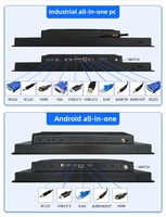 PC tout-en-un en alliage d'aluminium avec écran tactile capacitif étanche IP65 Linux Android Win 10,4 15 17 19 pouces