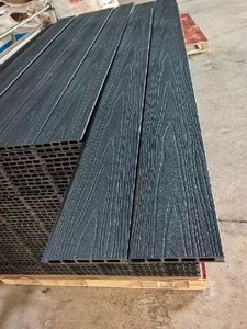 <span class=keywords><strong>Panel</strong></span> de Cercado de <span class=keywords><strong>Madera</strong></span> y Plástico Compuesto (WPC), Tablas de Cercado para Jardín con Acabado de <span class=keywords><strong>Madera</strong></span> Coextruido, Revestimiento para Exteriores para Decoración Exterior - Product Image 5